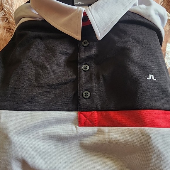 NWOT, Large, Men's Golf Polo Shirt by JLindeberg - Picture 2 of 4